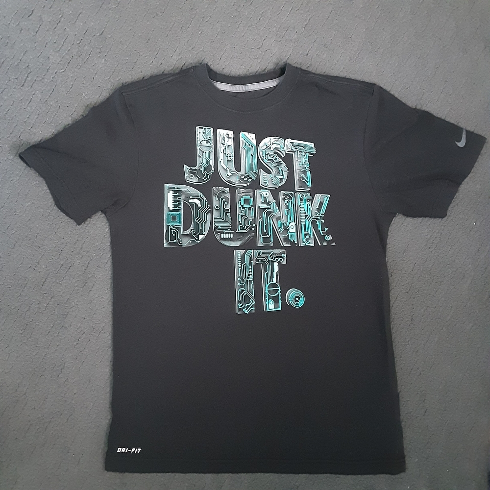 Mens Nike DriFit "Just Dunk It" TShirt~Sz S